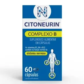 Suplemento Complexto B Citoneurin 60 Capsulas
